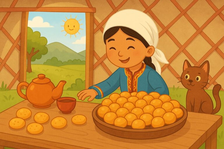 Айша и баурсаки