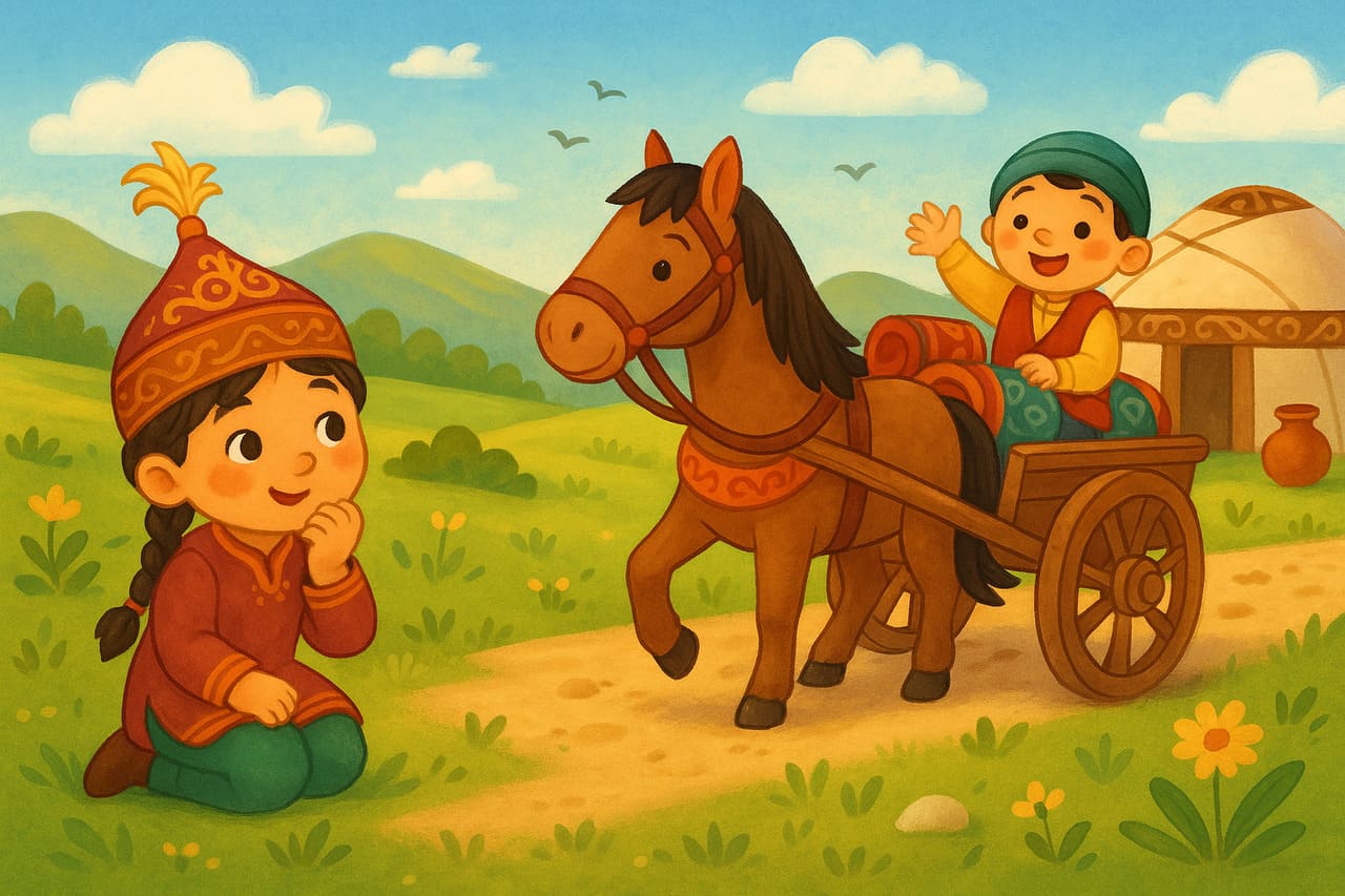 Арба в пути