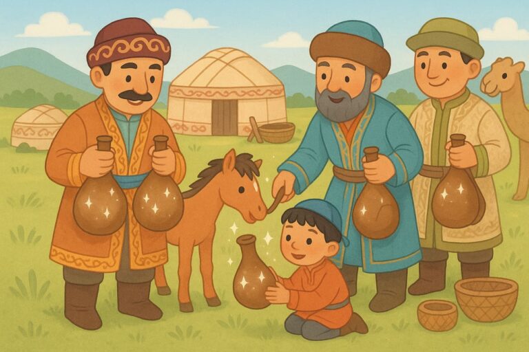 Бурдюки с кумысом