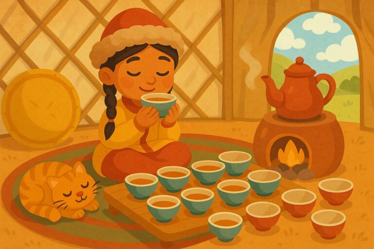 Чай в пиалах