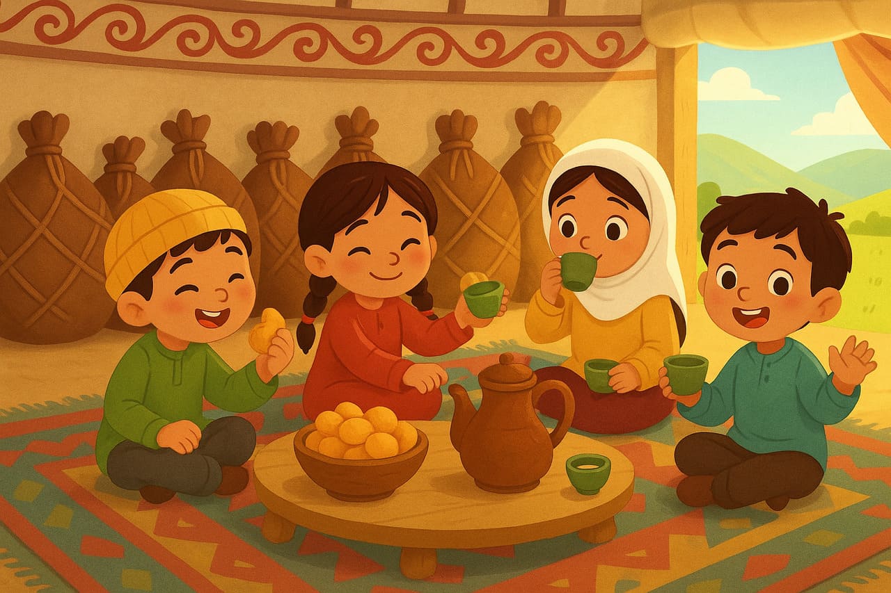 Дети и кумыс