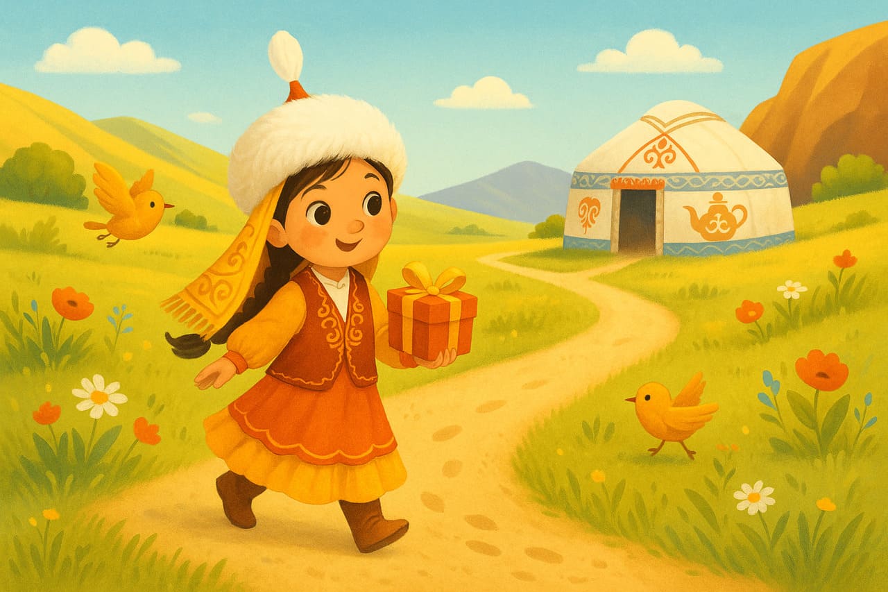 Девочка и праздник