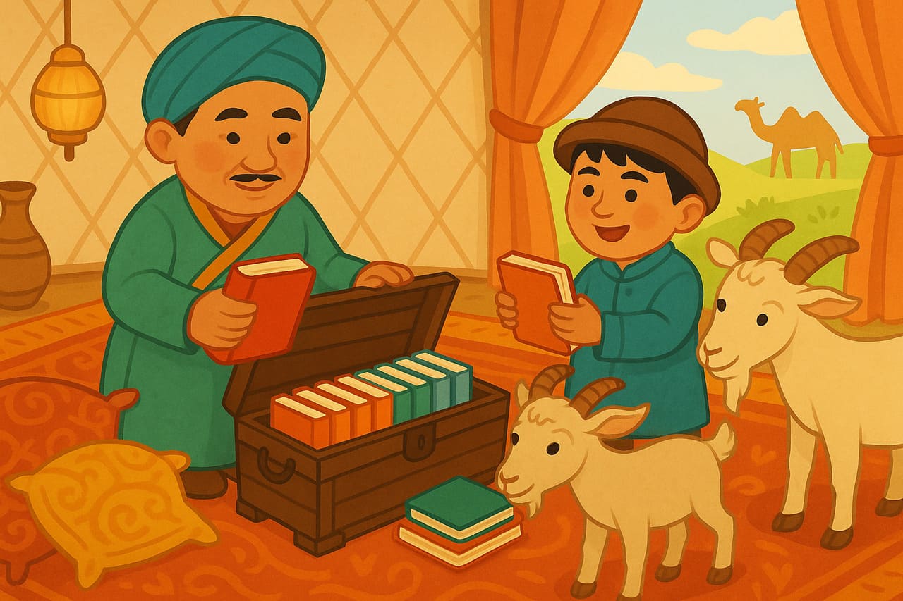 Кочевник и книги