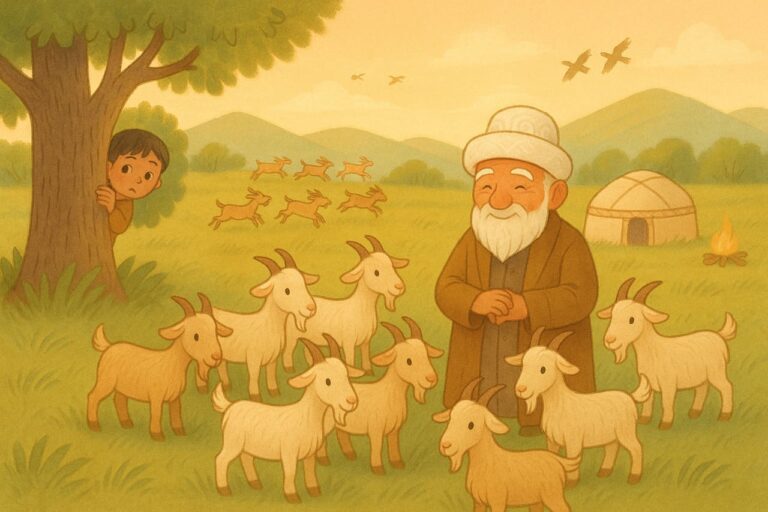 Козы на выпасе