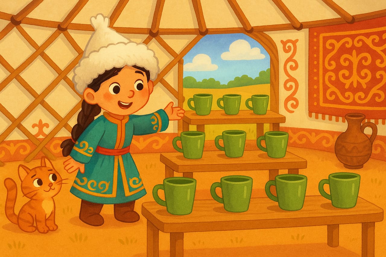 Кружки на столах