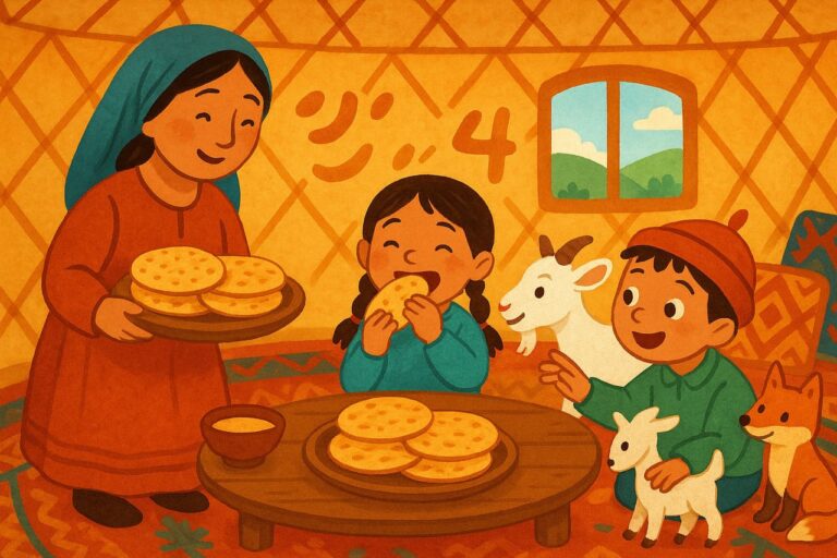 Обед в юрте