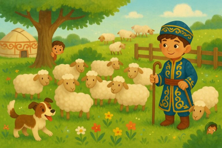 Пастух и овцы