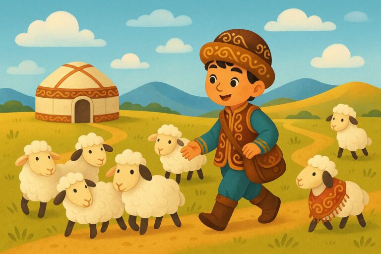 Пастух и стадо