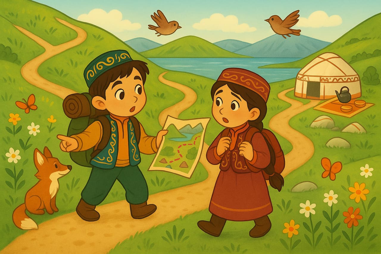 Поход к озеру