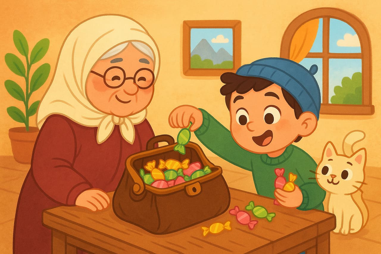 Саквояж у бабушки