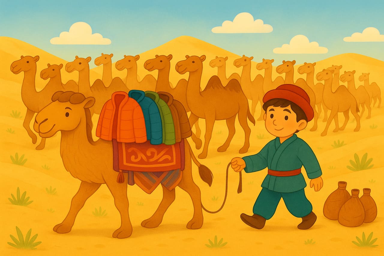 Верблюды и куртки