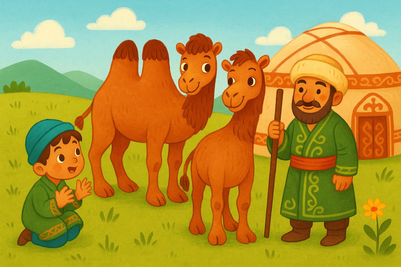 Верблюды и ноги