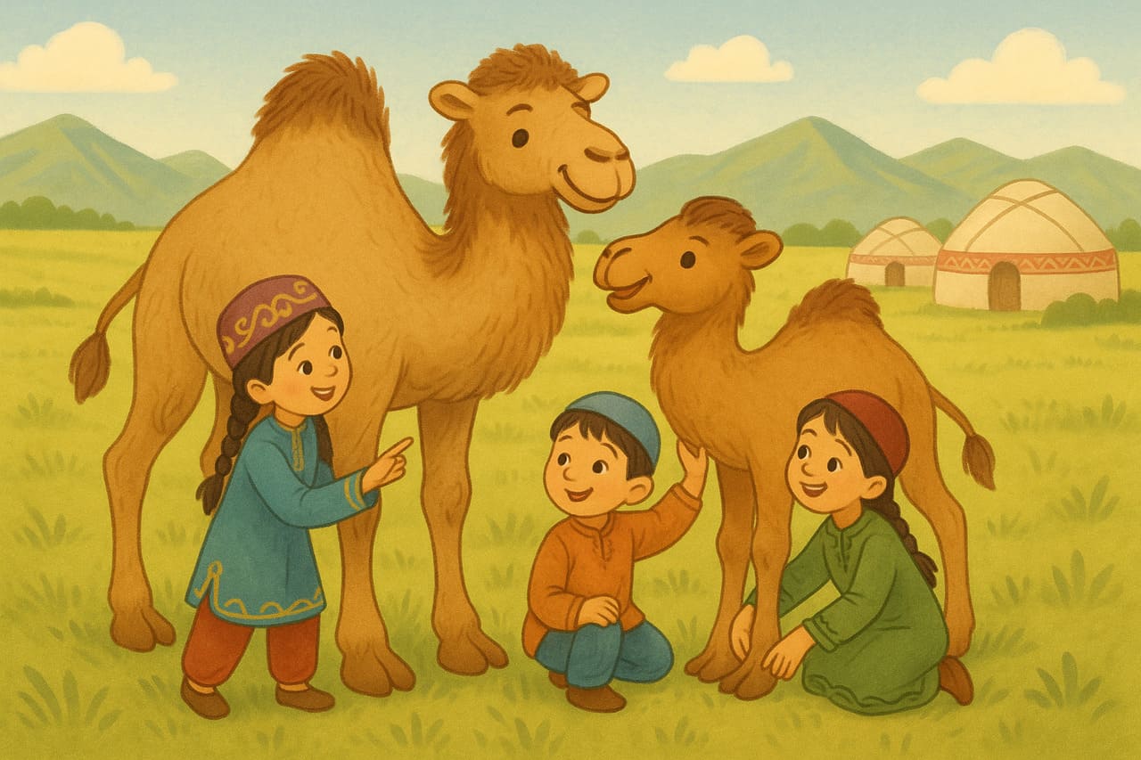 Верблюды и ноги